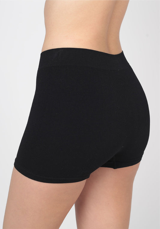 BOXER MUJER SIN COSTURA KAYSER NEGRO MUJER
