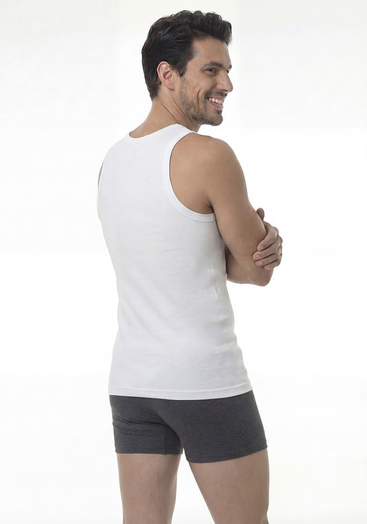 CAMISETA SIN MANGA ALGODÓN