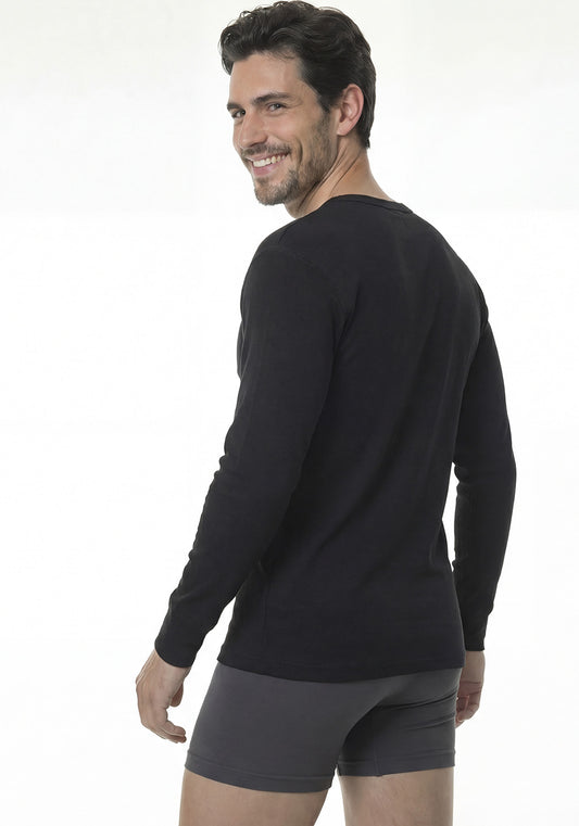 CAMISETA MANGA LARGA ALGODÓN