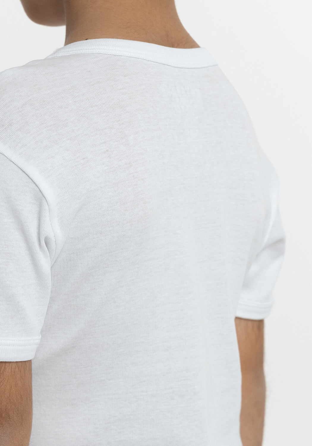 CAMISETA MANGA CORTA UNISEX ALGODÓN BLANCO DE UNISEX