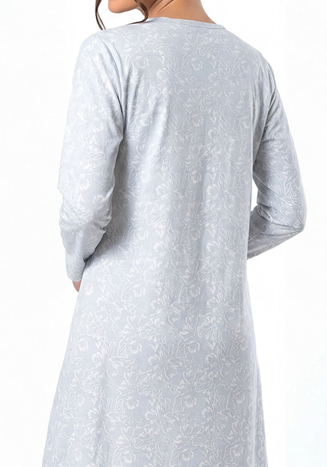 CAMISA ALGODON GRIS MUJER