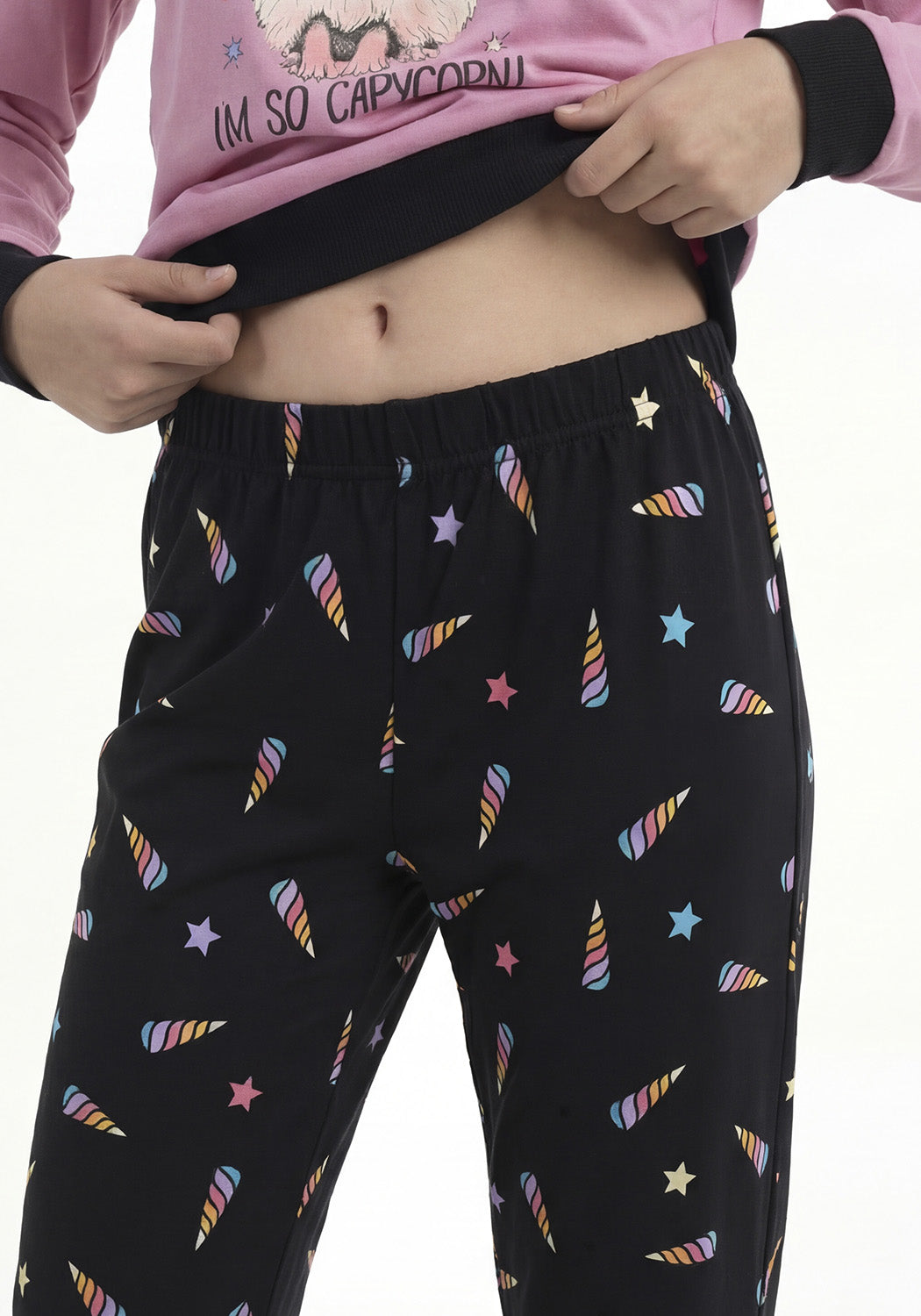 PIJAMA ALGODON ROSADO TEENS MUJER