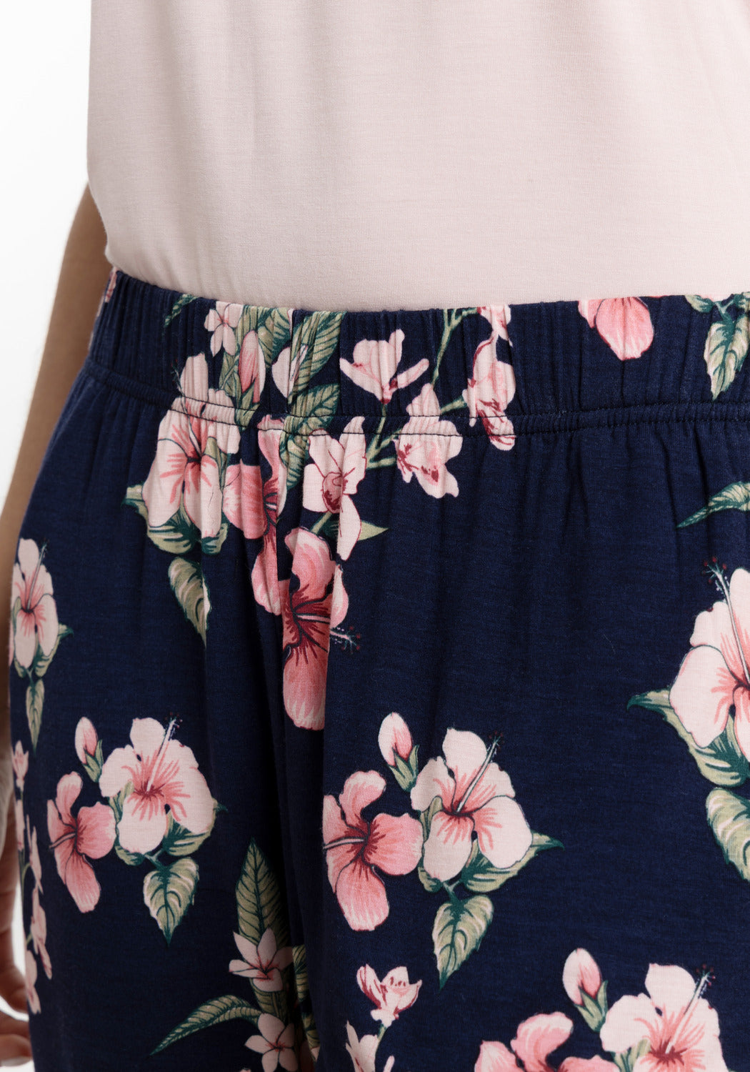 PIJAMA CAPRI DE VISCOSA ROSADO DE MUJER