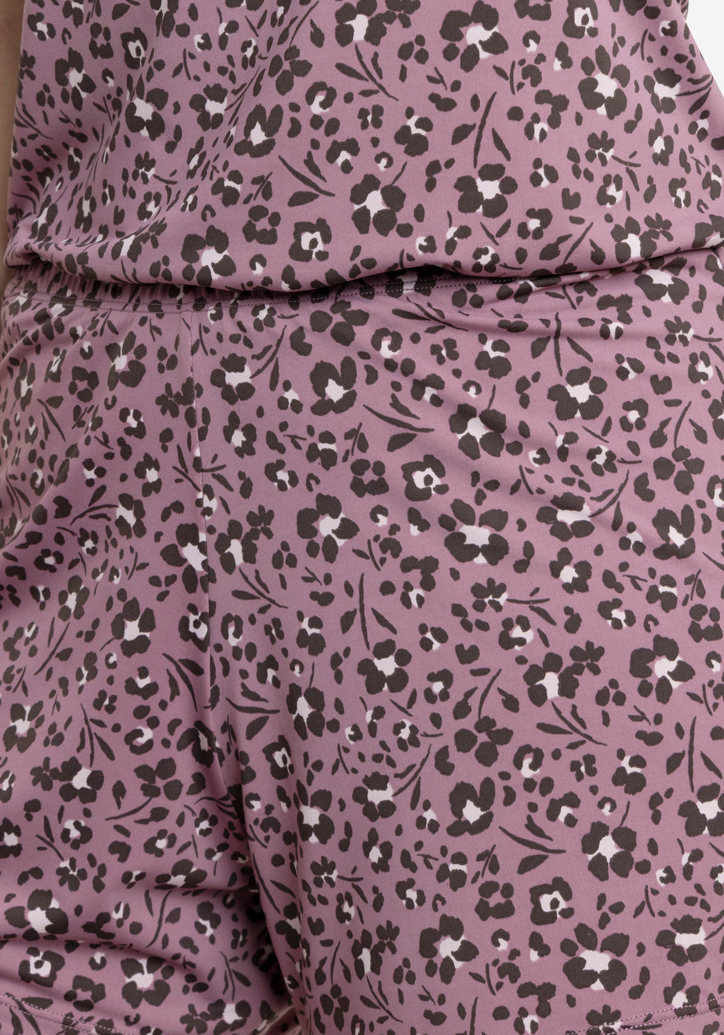 PIJAMA CORTO DE MICROFIBRA ROSADO DE MUJER