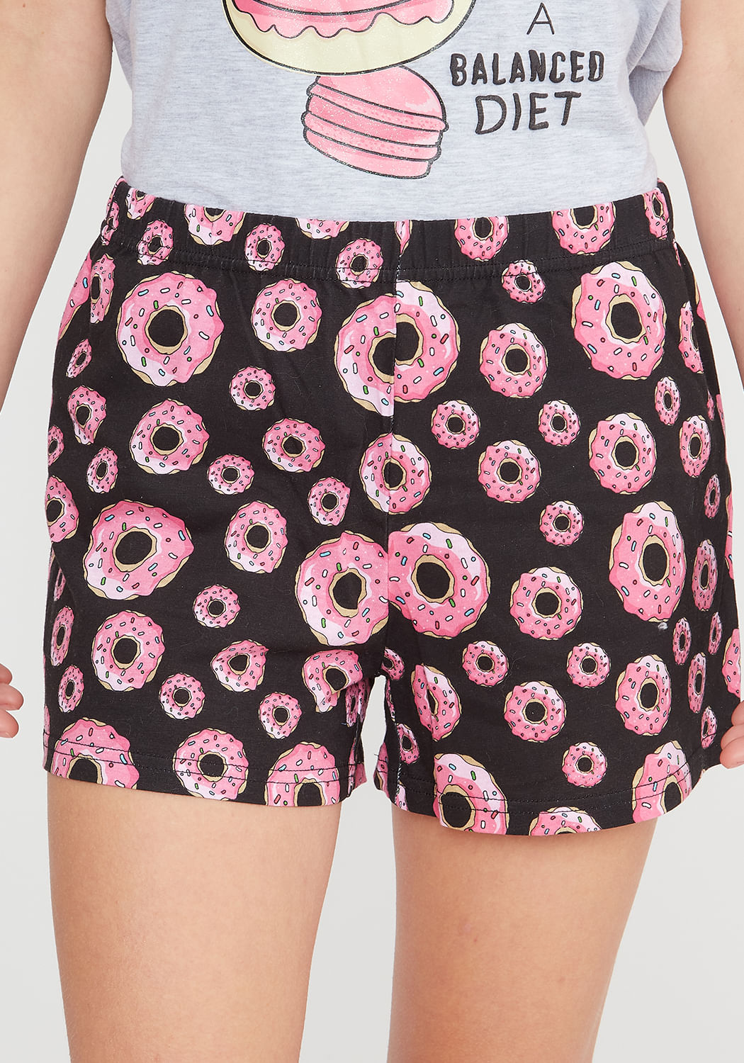 PIJAMA TEENS MUJER ALGODON