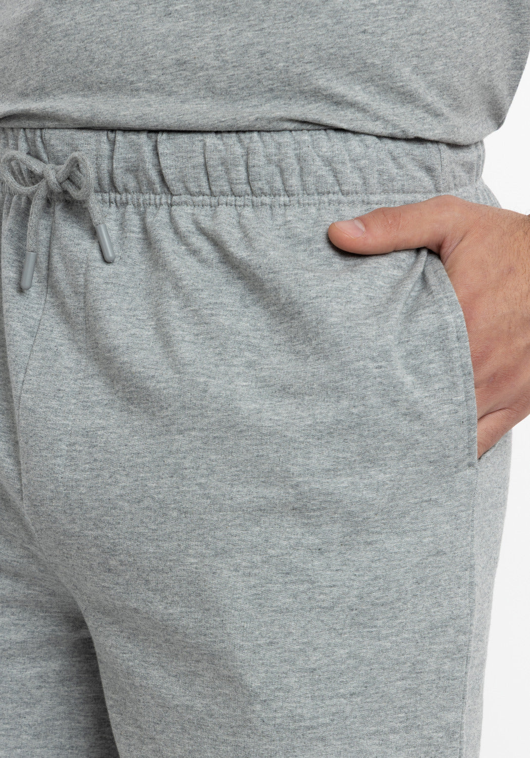 PIJAMA CORTO DE ALGODÓN KAYSER GRIS DE HOMBRE