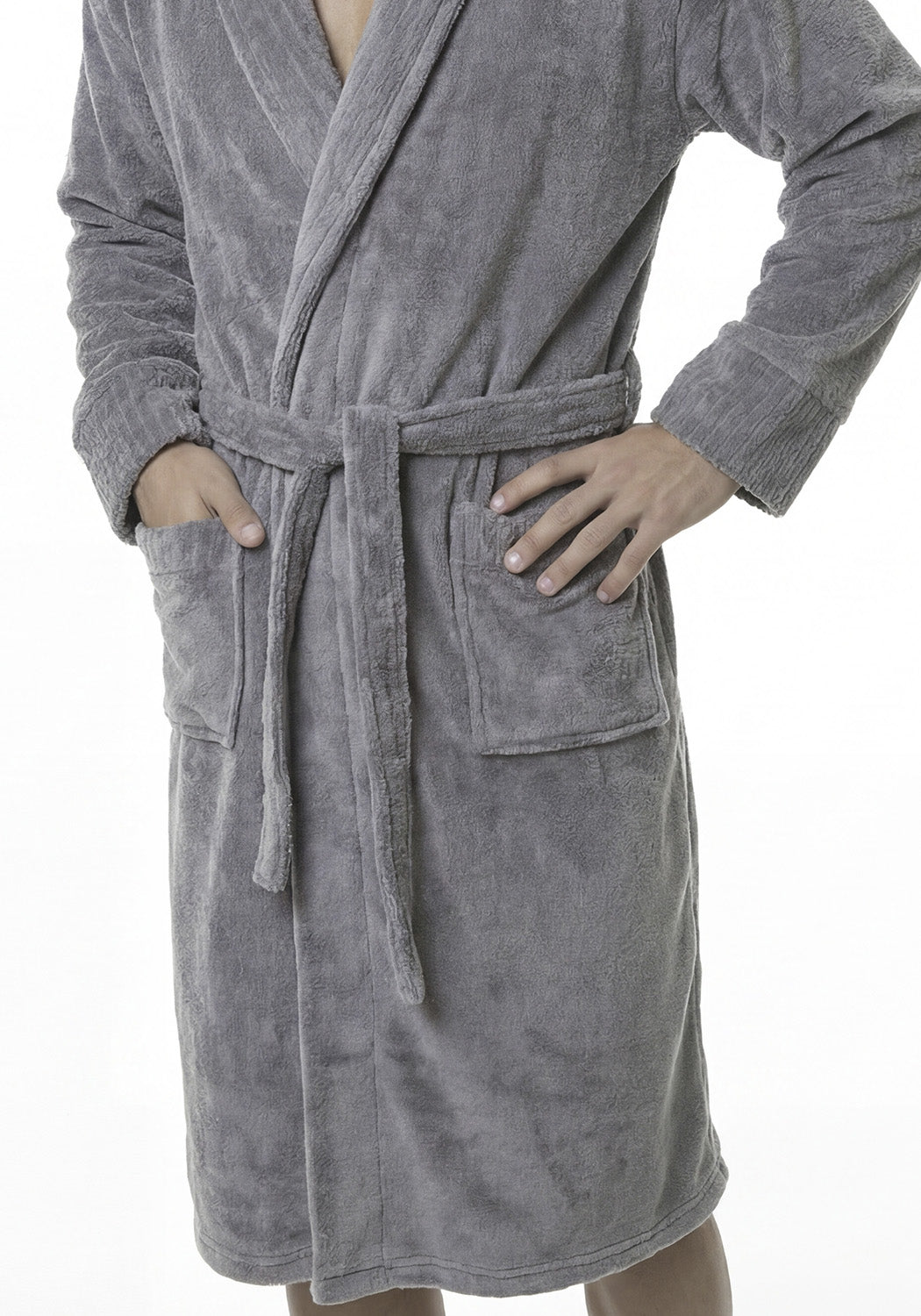 BATA CORAL FLEECE GRIS HOMBRE