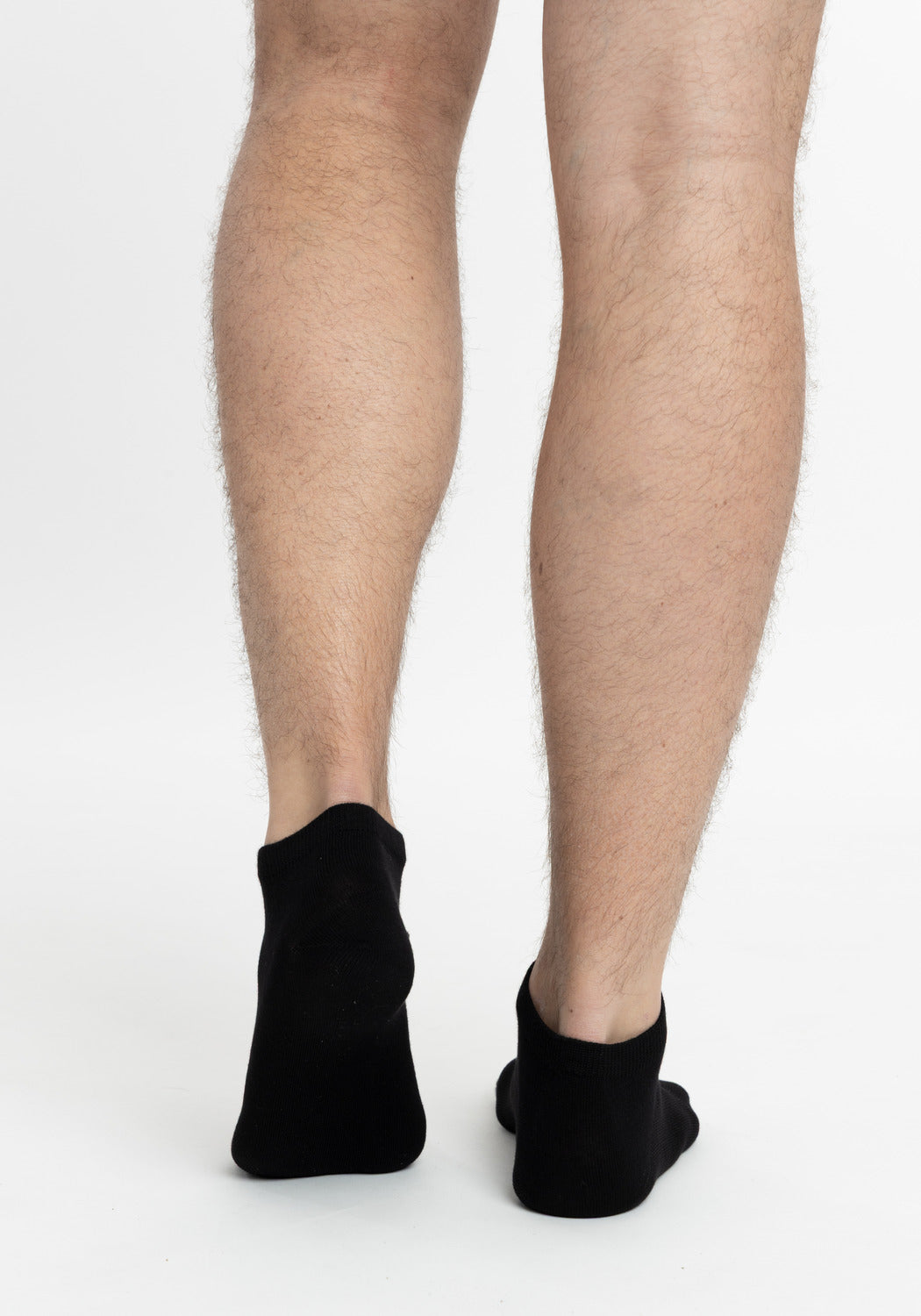 TRIPACK CALCETIN TOBILLEROS DE BAMBOO NEGRO DE HOMBRE