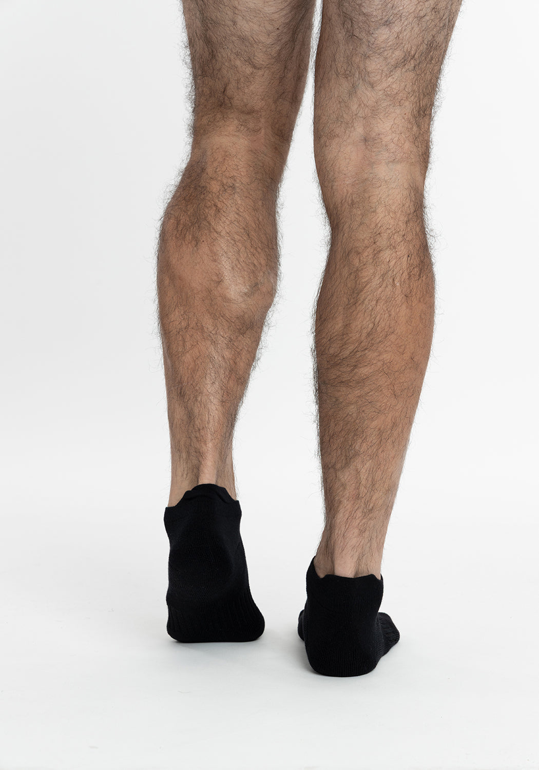 TRIPACK CALCETIN TOBILLEROS ALGODÓN NEGRO HOMBRE