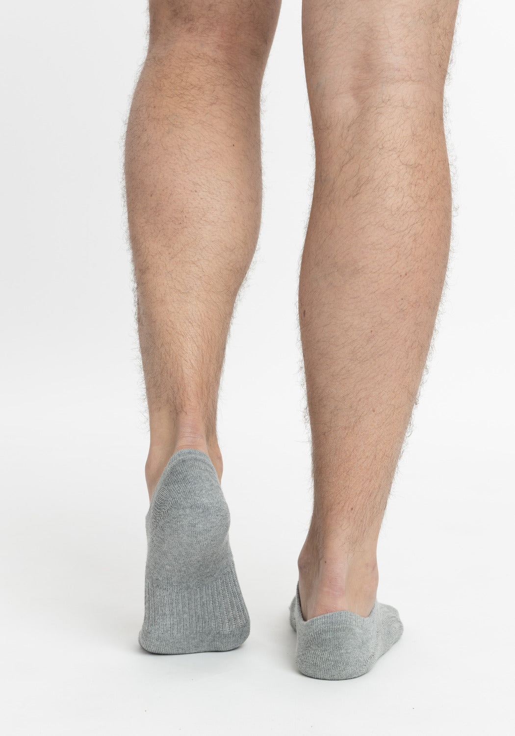 TRIPACK CALCETIN INVISIBLE DE ALGODÓN GRIS DE HOMBRE