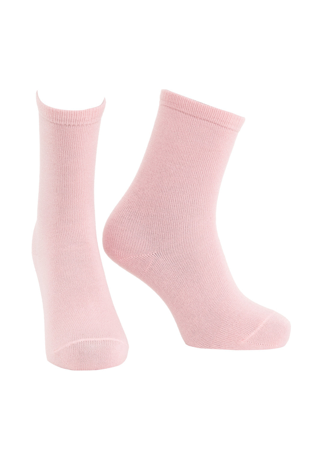 BIPACK CALCETIN SOQUETES ACRILICO ROSADO MUJER