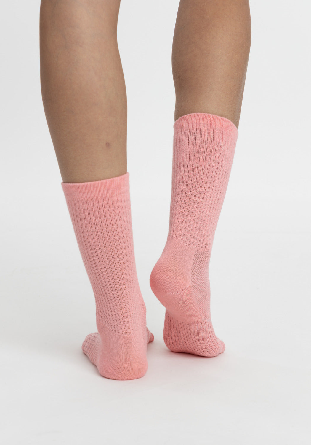TRIPACK CALCETIN SOQUETES DE ALGODÓN ROSADO DE MUJER