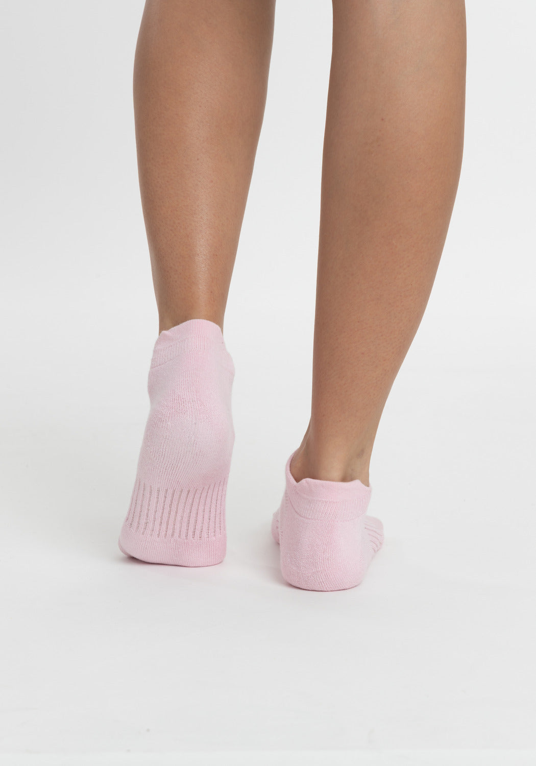 TRIPACK CALCETIN TOBILLEROS DE ALGODÓN ROSADO DE MUJER