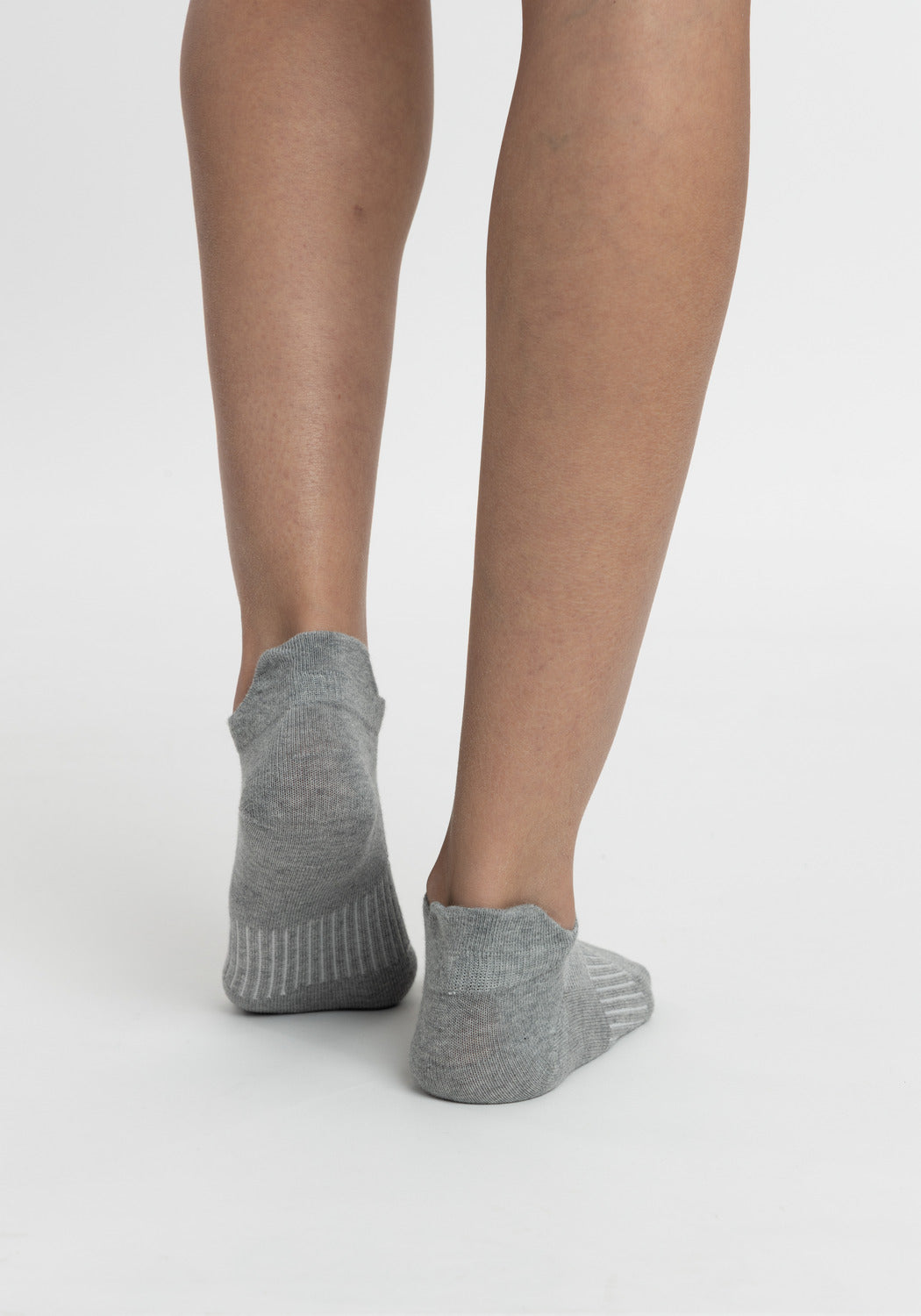 PACK DE 3 CALCETINES TOBILLEROS DE ALGODÓN NEGRO DE MUJER