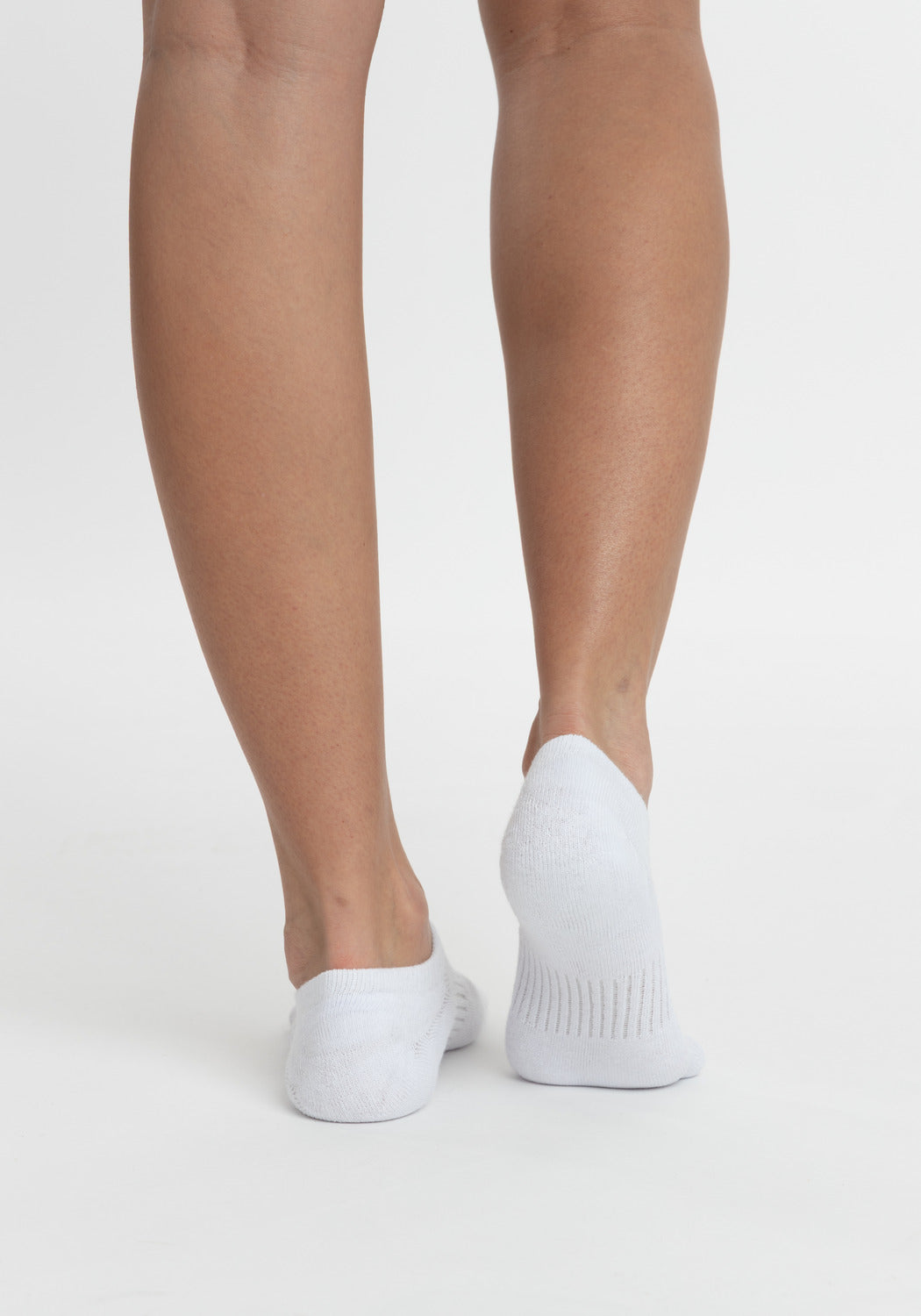 TRIPACK CALCETIN INVISIBLE DE ALGODÓN BLANCO DE MUJER