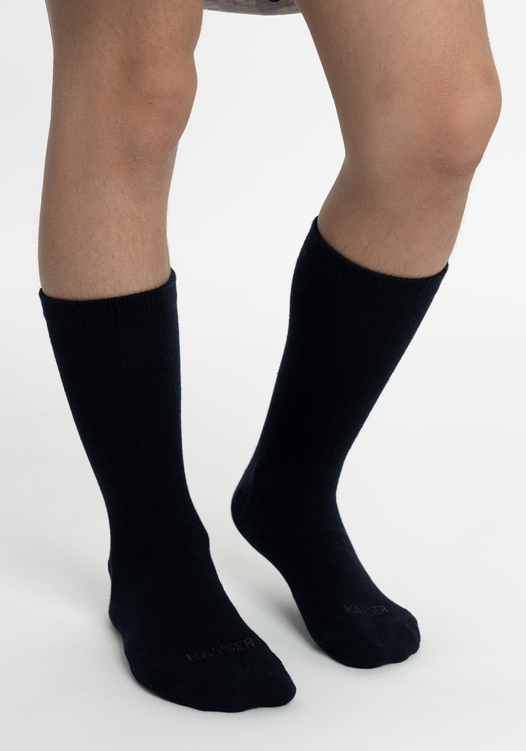 BIPACK KAYSER CALCETINES SOQUETE DE ALGODÓN AZUL DE TEENS HOMBRE