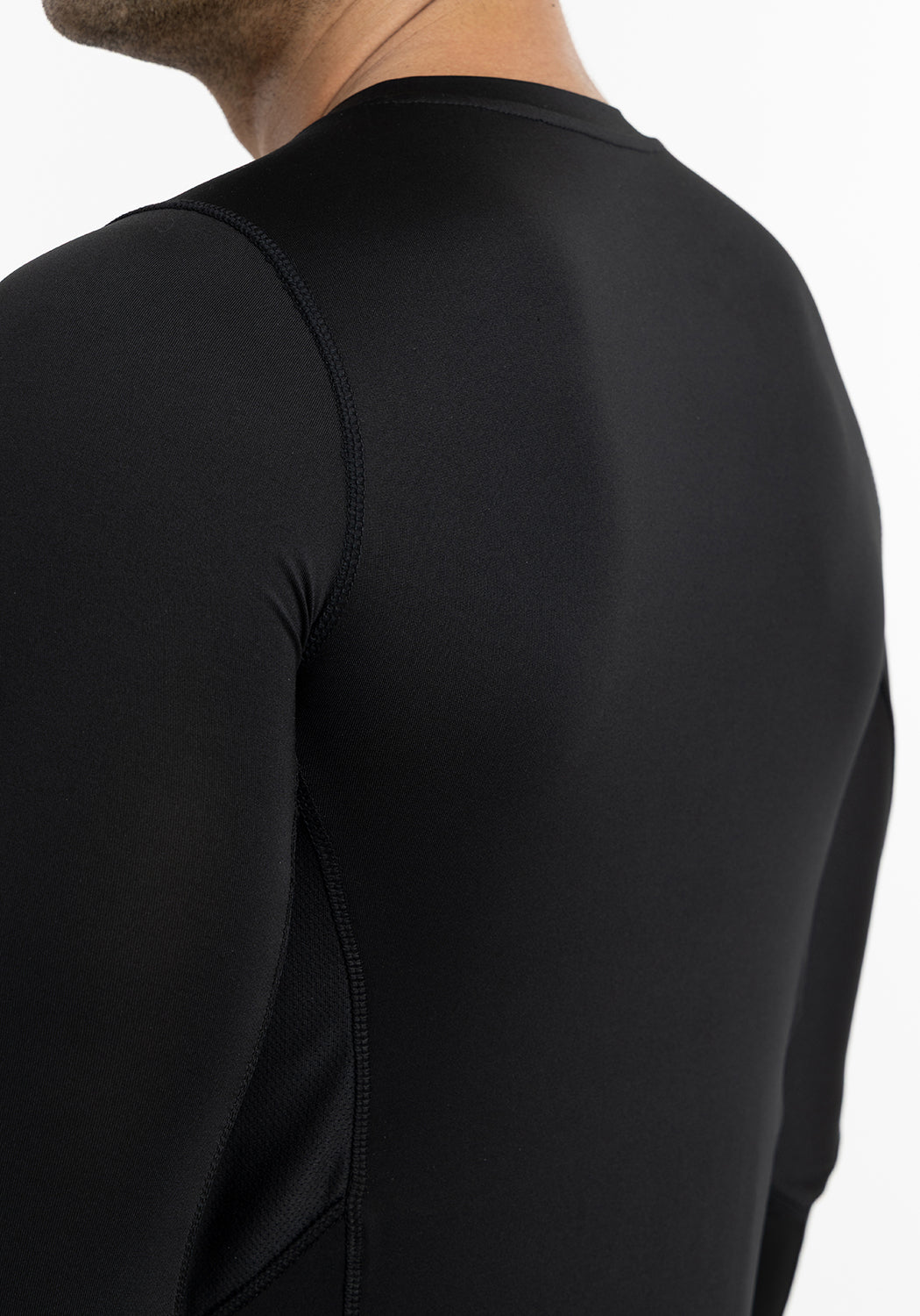 CAMISETA DE MICROFIBRA HEY NEGRO DE HOMBRE