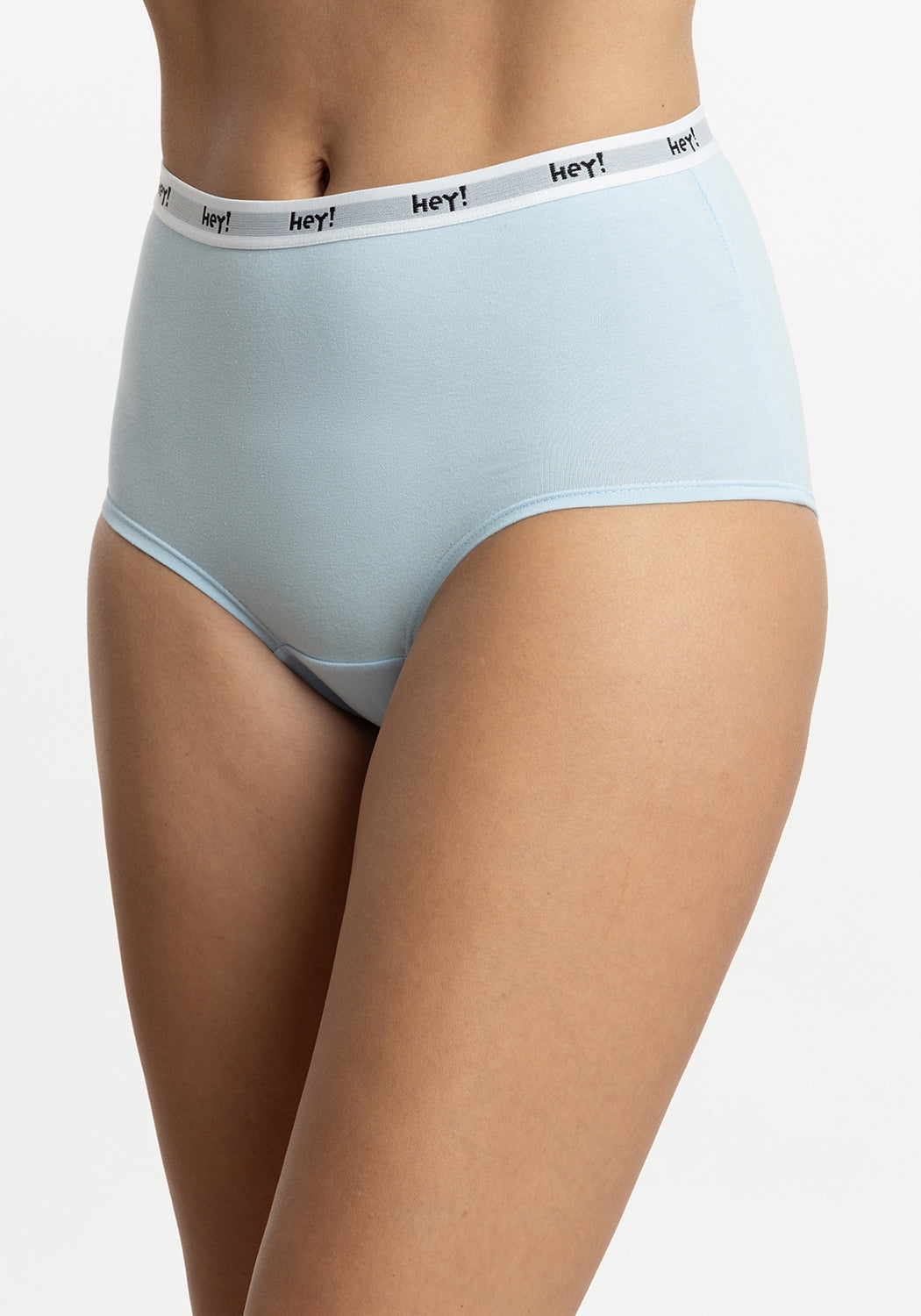 TRIPACK CALZÓN TIRO ALTO MAXI DE ALGODÓN HEY SURTIDO DE MUJER