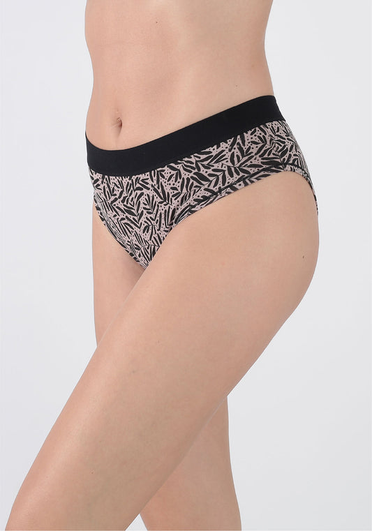 BIPACK PANTALETA ALGODÓN NEGRO MUJER