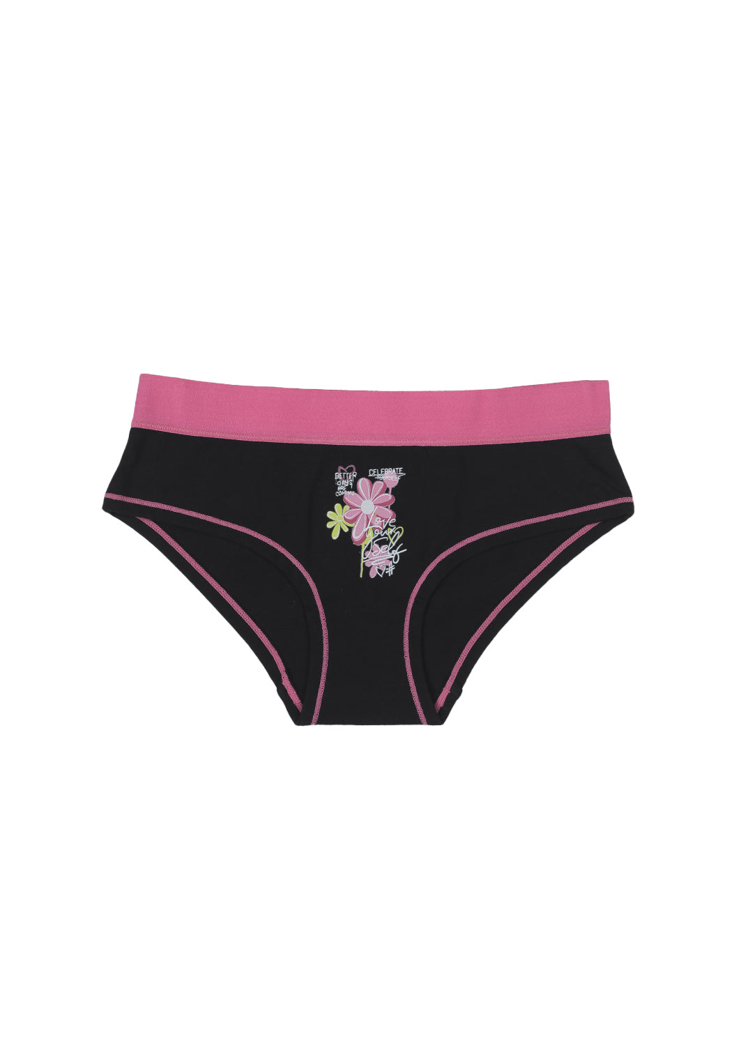 BIPACK PANTALETA ALGODÓN FUCSIA TEENS MUJER
