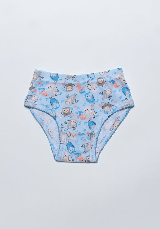 BIPACK BIKINI DE ALGODÓN CELESTE DE KIDS MUJER