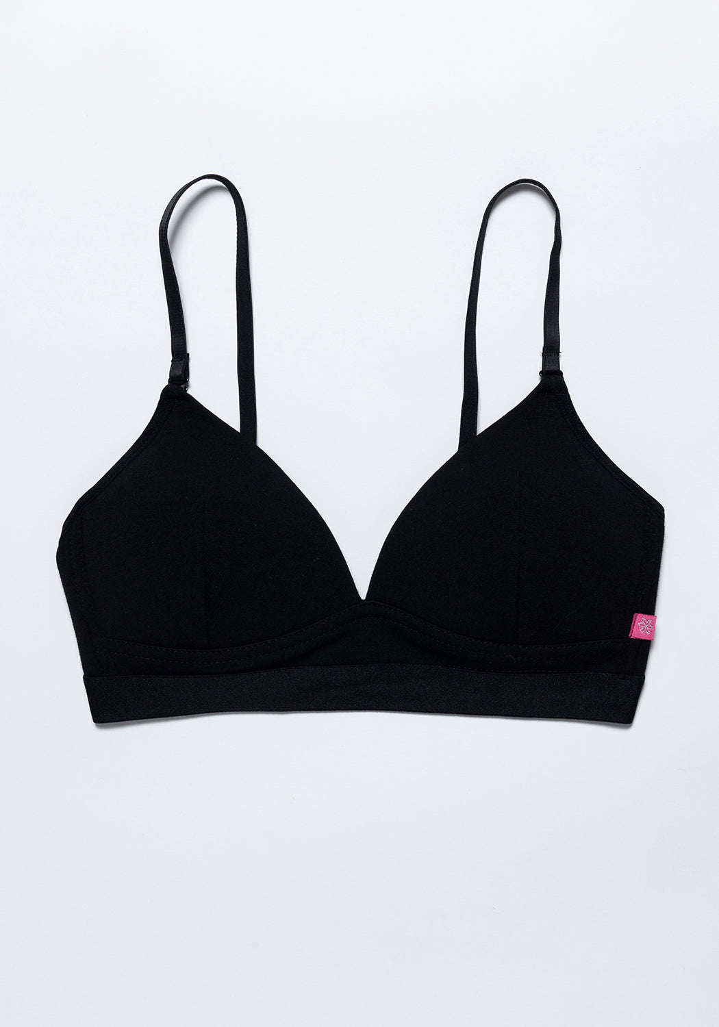 BIPACK KAYSER PETO DE ALGODÓN NEGRO DE TEENS MUJER