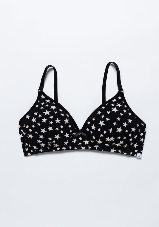 BIPACK PETO DE ALGODÓN NEGRO DE TEENS MUJER