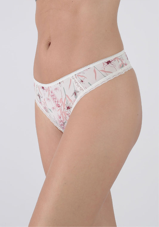 TRIPACK COLALESS MICROFIBRA MARFIL MUJER