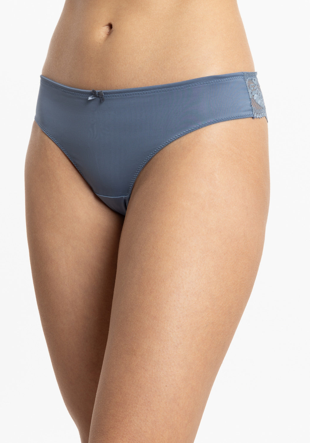 TRIPACK COLALESS DE MICROFIBRA AZUL DE MUJER