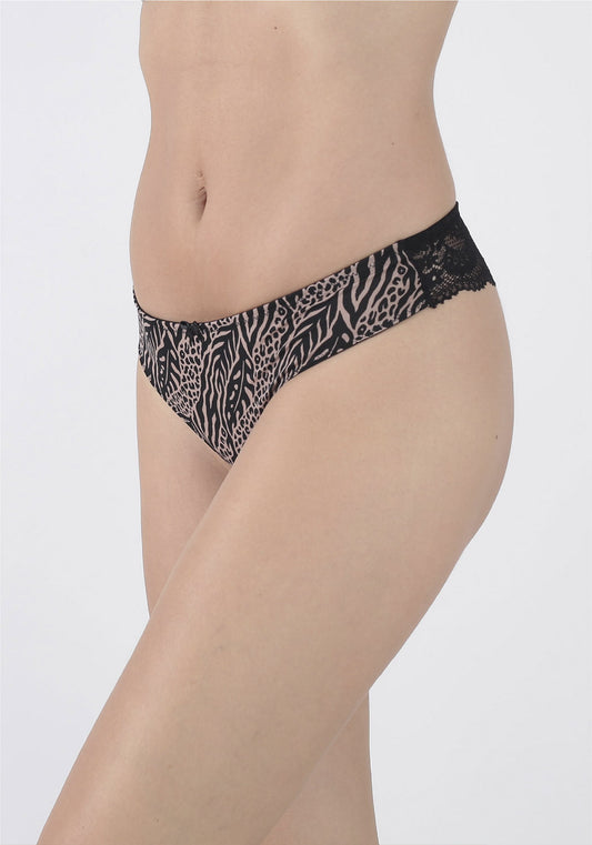 TRIPACK COLALESS MICROFIBRA NEGRO MUJER