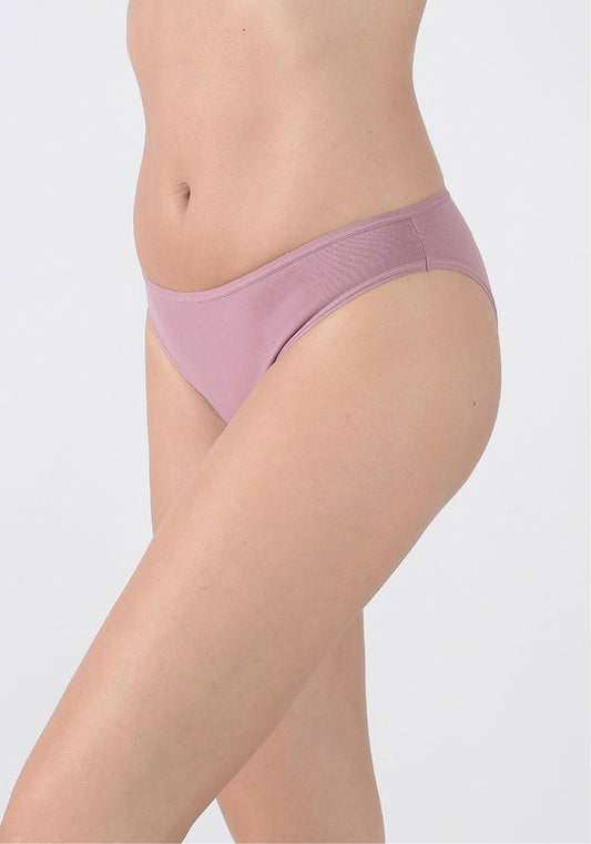 TRIPACK BIKINI ALGODÓN MARFIL MUJER