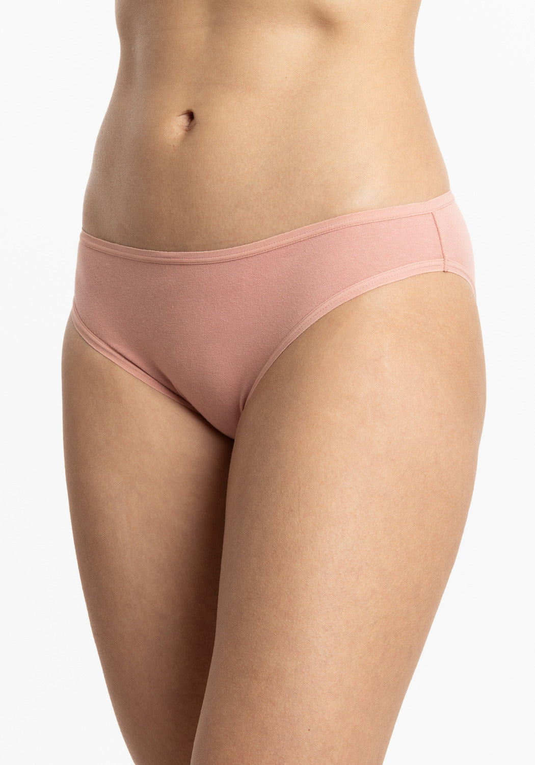 TRIPACK BIKINI DE ALGODÓN ROSADO DE MUJER