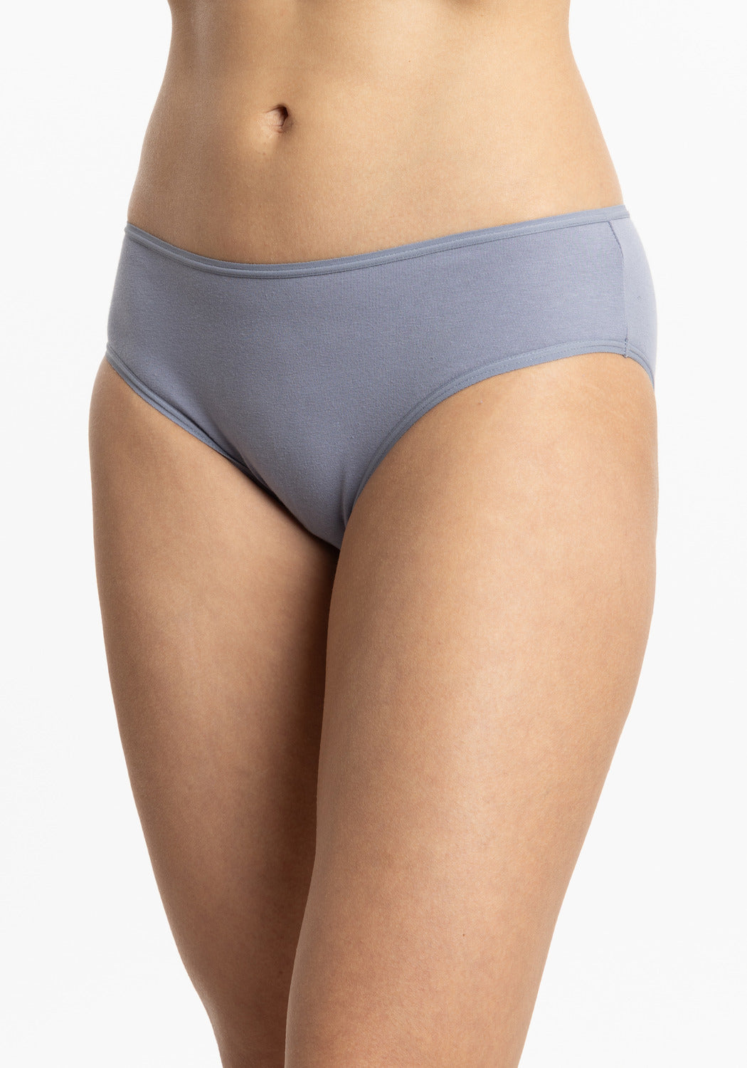 TRIPACK PANTALETA DE ALGODÓN AZUL DE MUJER