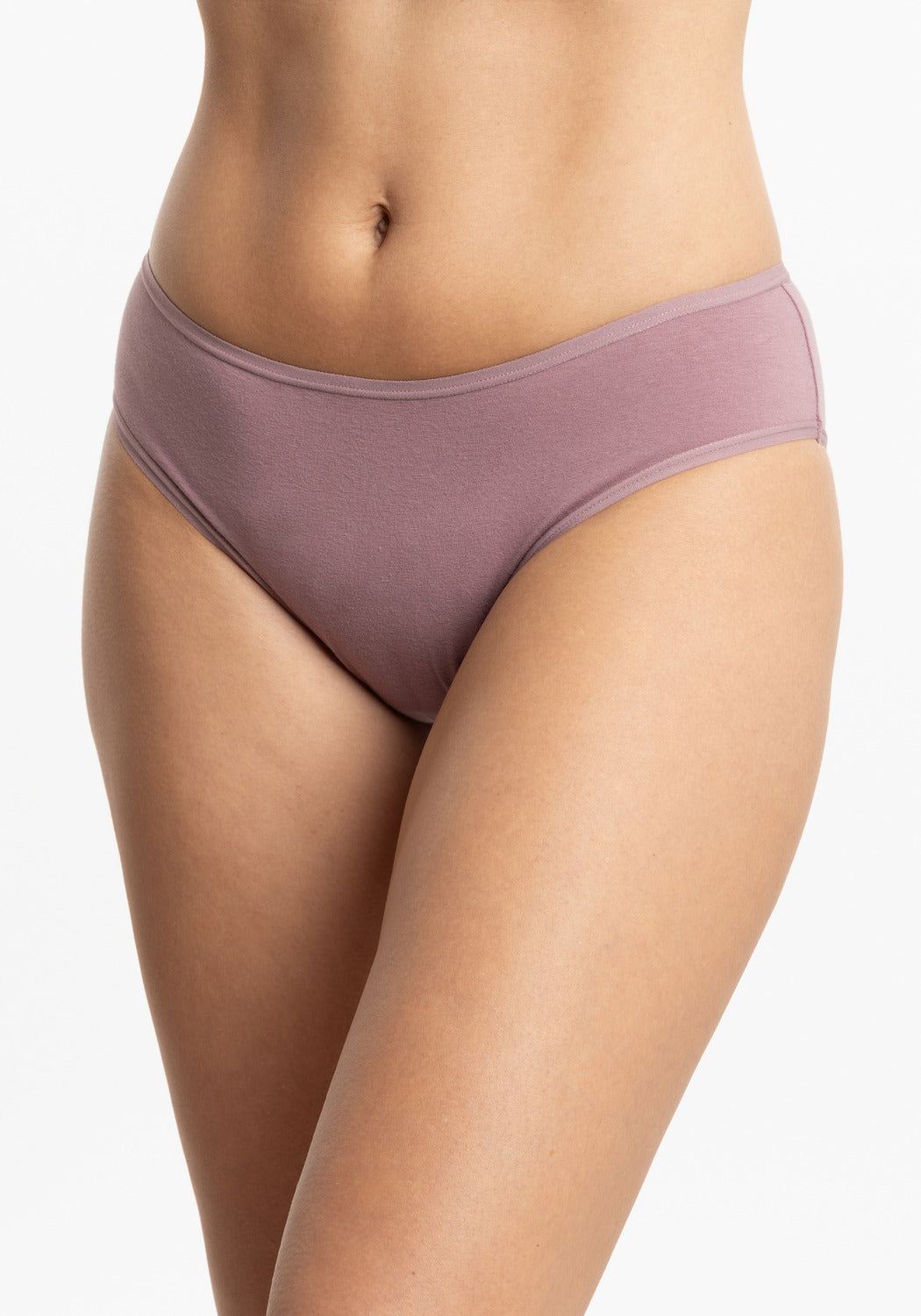 TRIPACK PANTALETA DE ALGODÓN MORADO DE MUJER