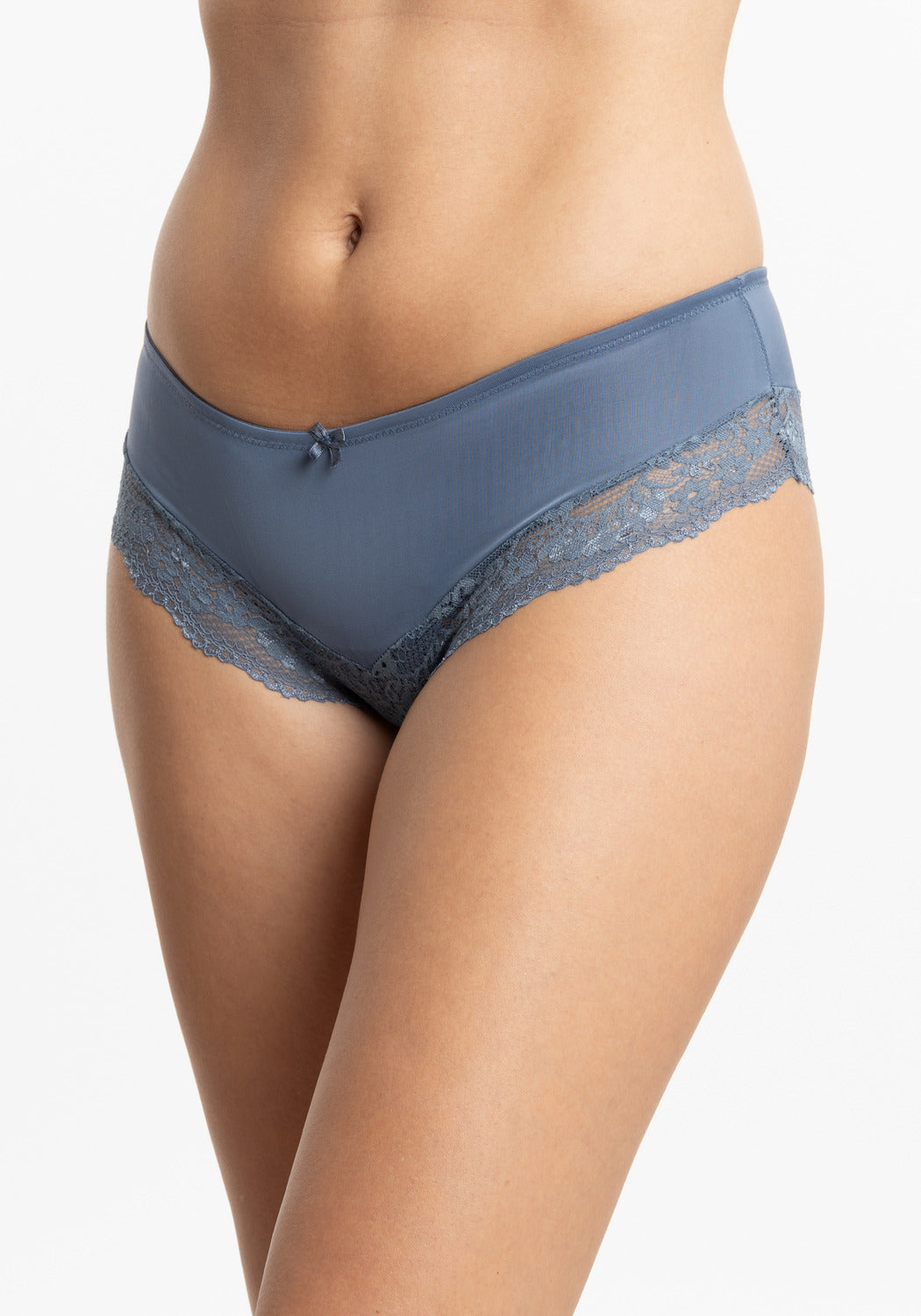 TRIPACK PANTALETA DE MICROFIBRA AZUL DE MUJER