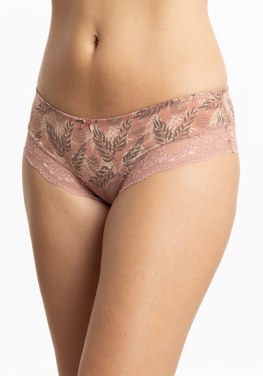 TRIPACK PANTALETA DE MICROFIBRA ROSADO DE MUJER