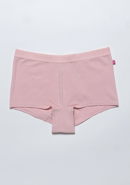 TRIPACK PANTALETA DE ALGODÓN ROSADO TEENS MUJER