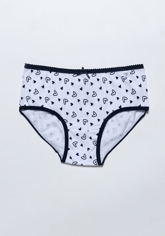 PACK 5 BIKINI DE ALGODÓN AZUL DE KIDS MUJER