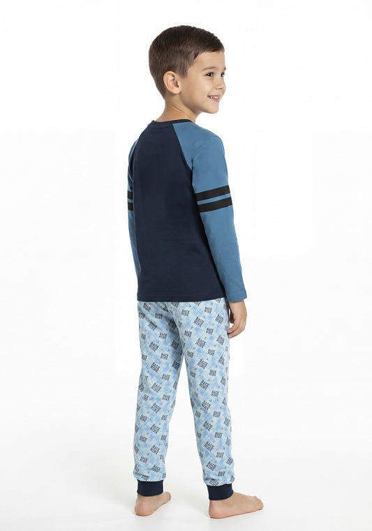 PIJAMA ALGODON SIMPSONS AZUL KIDS HOMBRE