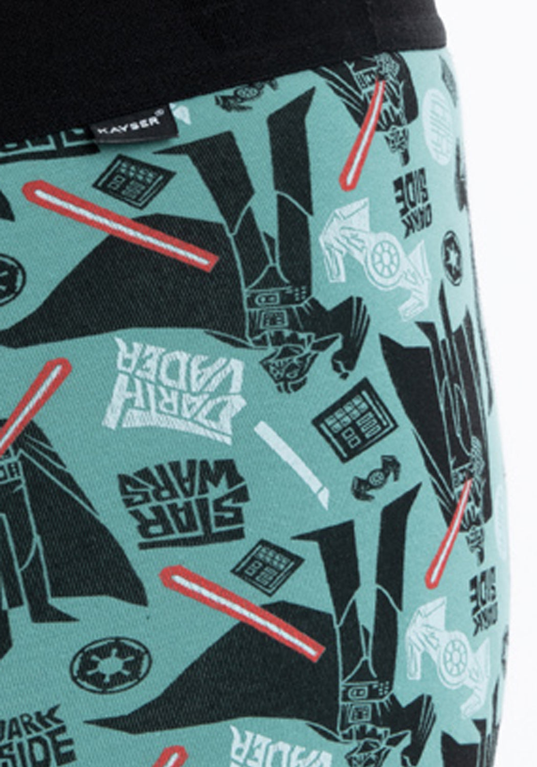 BIPACK BÓXER LARGO DE ALGODÓN STAR WARS VERDE DE HOMBRE