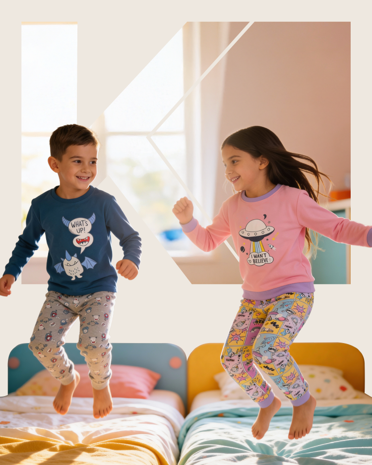 Cómo elegir los pijamas para niños ideales para cada estación del año
