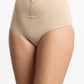 CALZÓN TIRO ALTO MAXI DE ALGODÓN BEIGE MUJER