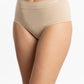 CALZÓN KAYSER TIRO ALTO MAXI DE ALGODÓN BEIGE DE MUJER
