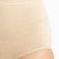 CALZÓN TIRO ALTO MAXI DE ALGODÓN BEIGE MUJER KAYSER