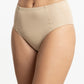 CALZÓN TIRO ALTO MAXI ALGODÓN BEIGE DE MUJER