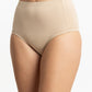 CALZÓN DE MUJER TIRO ALTO MAXI DE ALGODÓN BEIGE