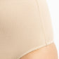 CALZÓN DE MUJER TIRO ALTO MAXI DE ALGODÓN BEIGE