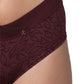 CALZON TIRO ALTO MICROFIBRA BURDEO MUJER