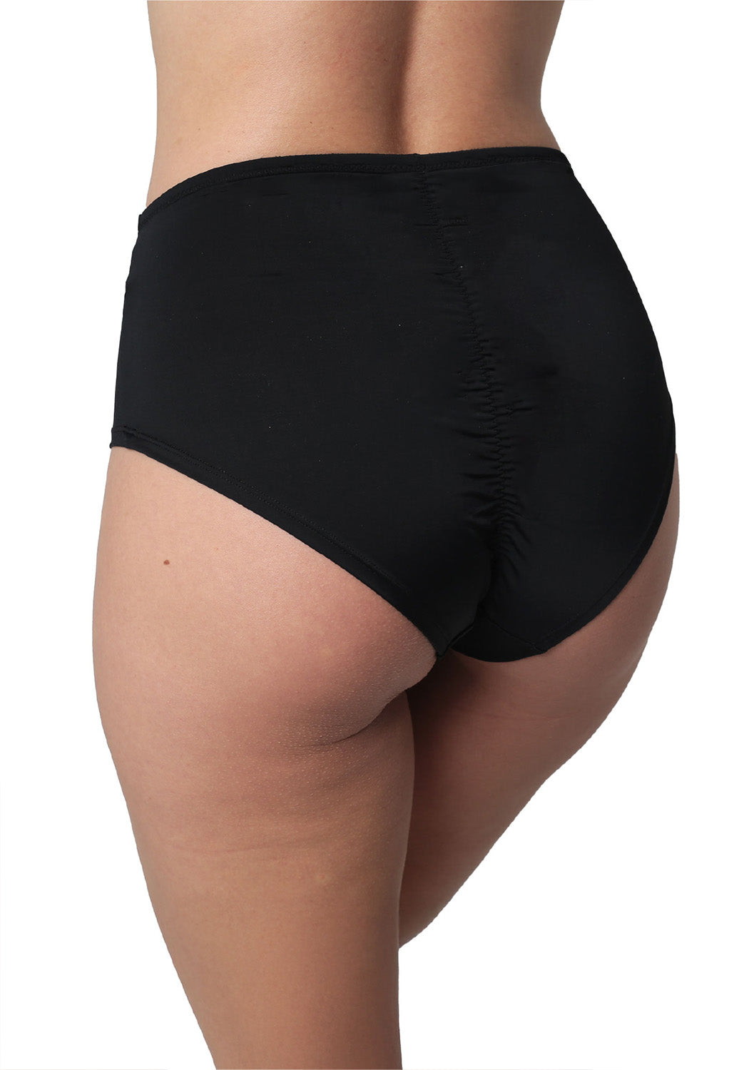 CALZON TIRO ALTO MICROFIBRA NEGRO MUJER