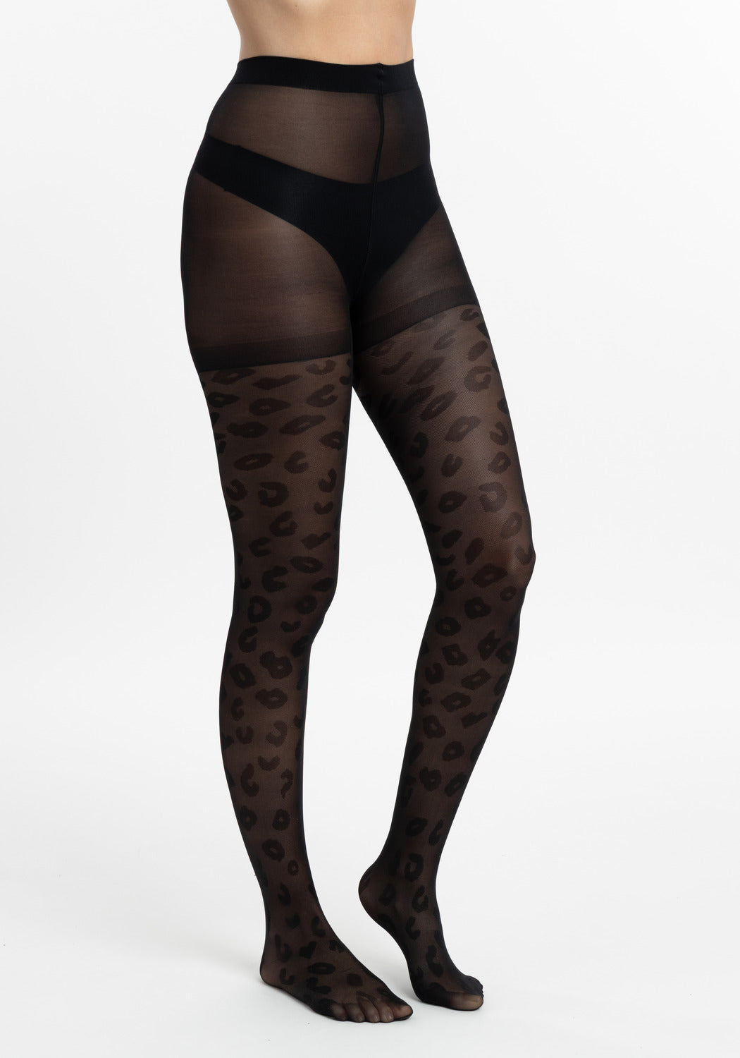 PANTY DE DISEÑO NEGRO DE MUJER